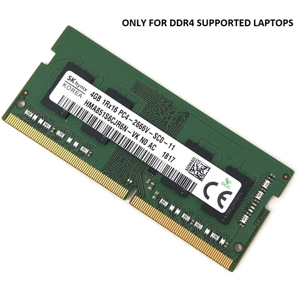 4GB pc4 Laptop Branded RAM