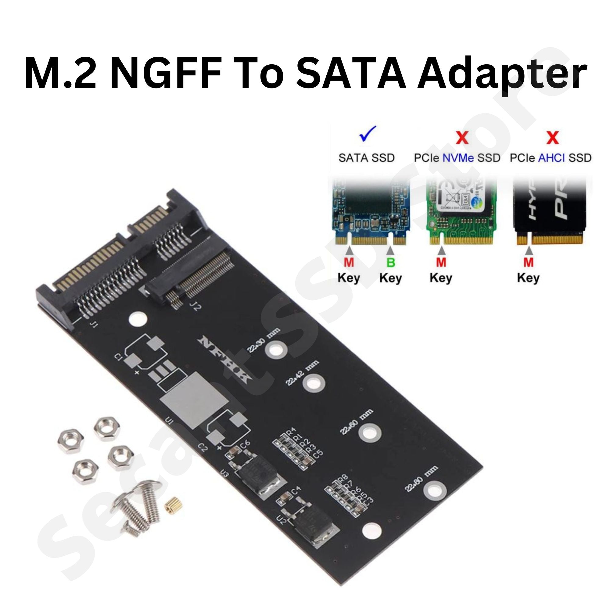M2 Ngff Ssd Sata3 Ssds Turn Sata Adapter Expansion Card Adapter Sata To Ngff
