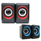 HOTMAI HT-208 Multimedia Speaker Best Sound Quality For LCD Laptop Computer System