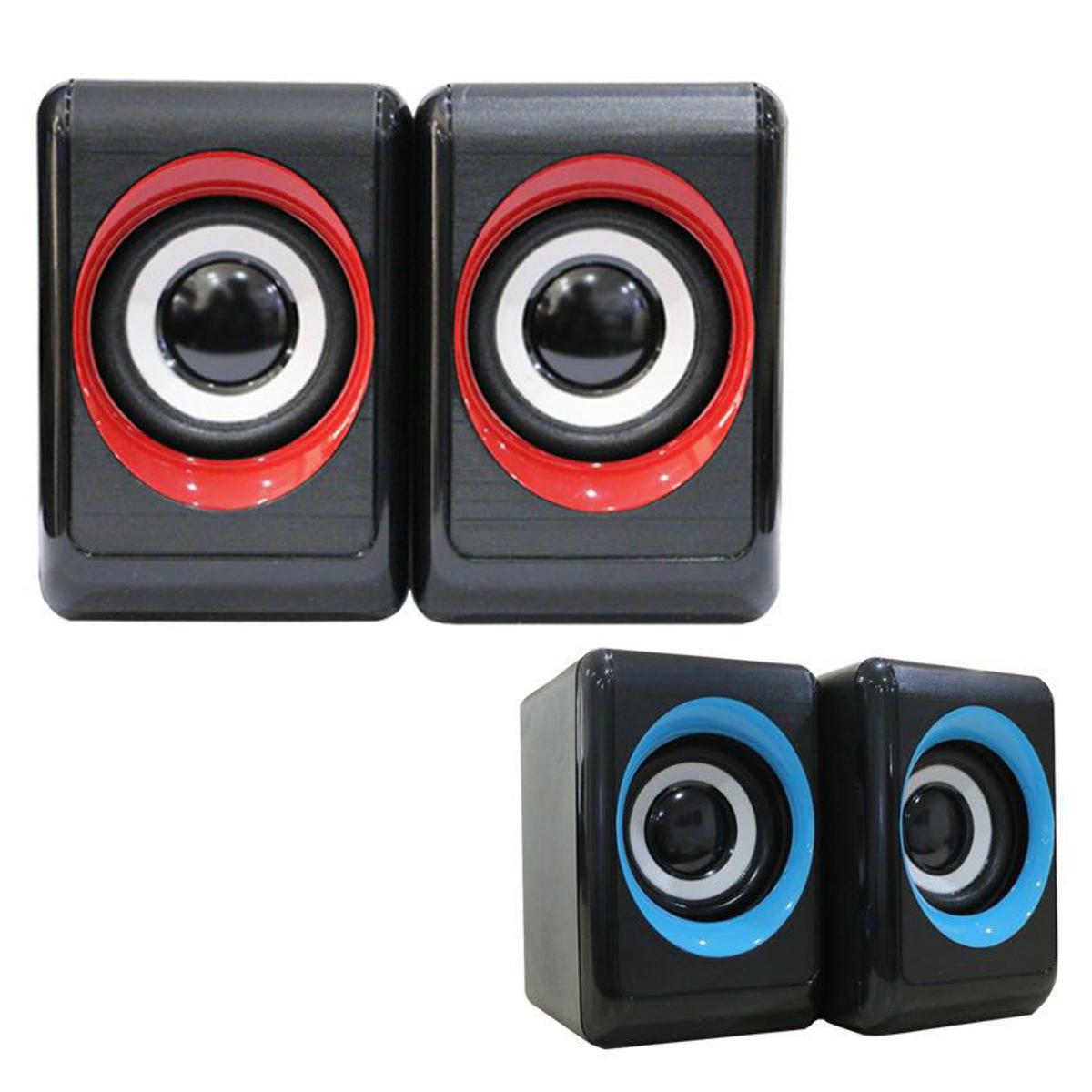 HOTMAI HT-208 Multimedia Speaker Best Sound Quality For LCD Laptop Computer System