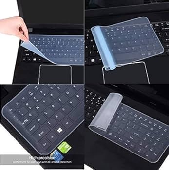 Laptop Keyboard Protector Silicone Cover ( For 14 inch )Waterproof Dust-proof
