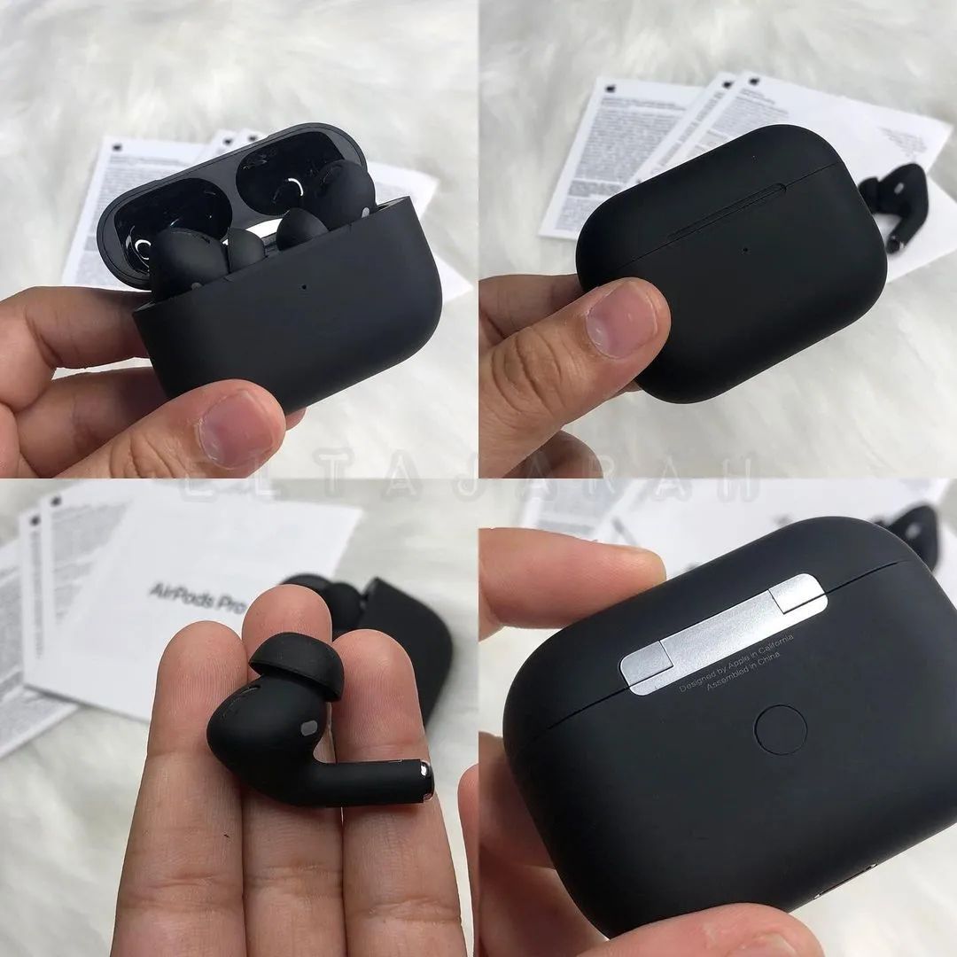 Airpods Pro 2 Earbuds Black ANC