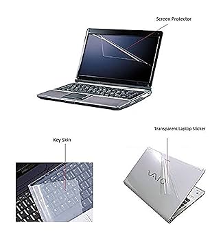 Combo 3 in 1 (14.6) - Laptop Protector - Keyboard Cover + Front & Back Screen Protector