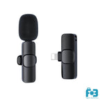 Wireless k8 MICROPHONE Vlogging Mic with Microphone Accessories Video for Type C and IOS Lightining & 3.5mm Jack