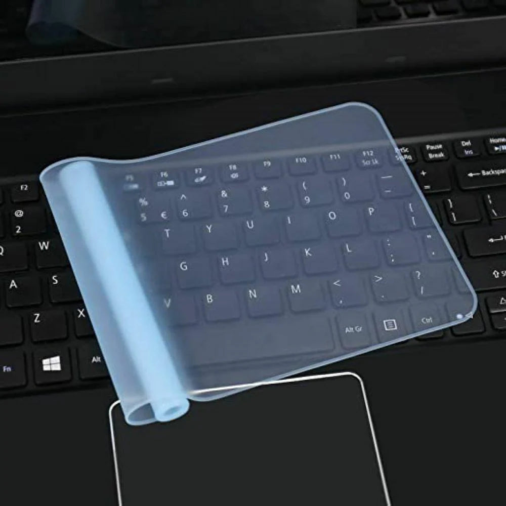 Laptop Keyboard Protector Silicone Cover ( For 14 inch )Waterproof Dust-proof