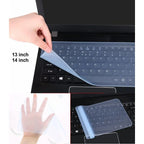 Laptop Keyboard Protector Silicone Cover ( For 14 inch )Waterproof Dust-proof