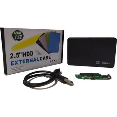 USB 3.0 External HDD + SSD Case, SATA  6Gbps Hard drive Case - HDD SSD 2.5 inch USB